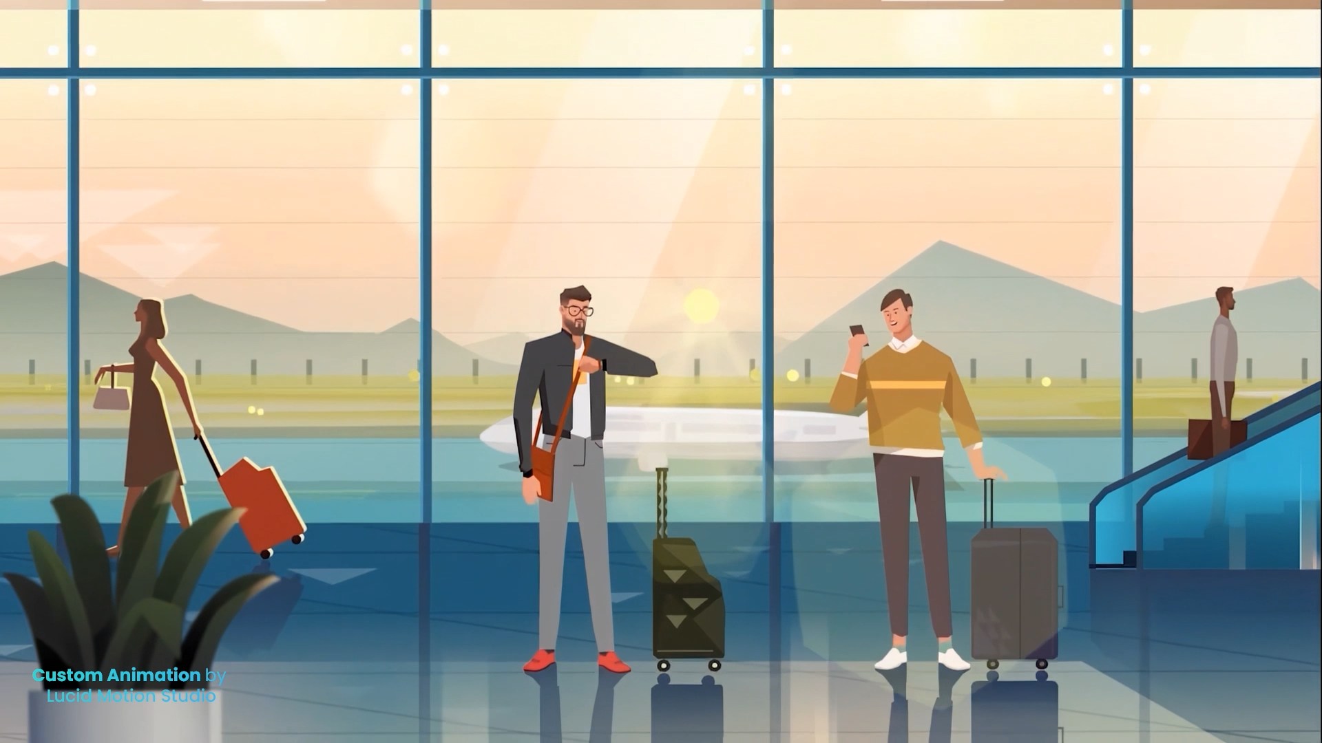2D animation showreel by Lucid Motion Studio