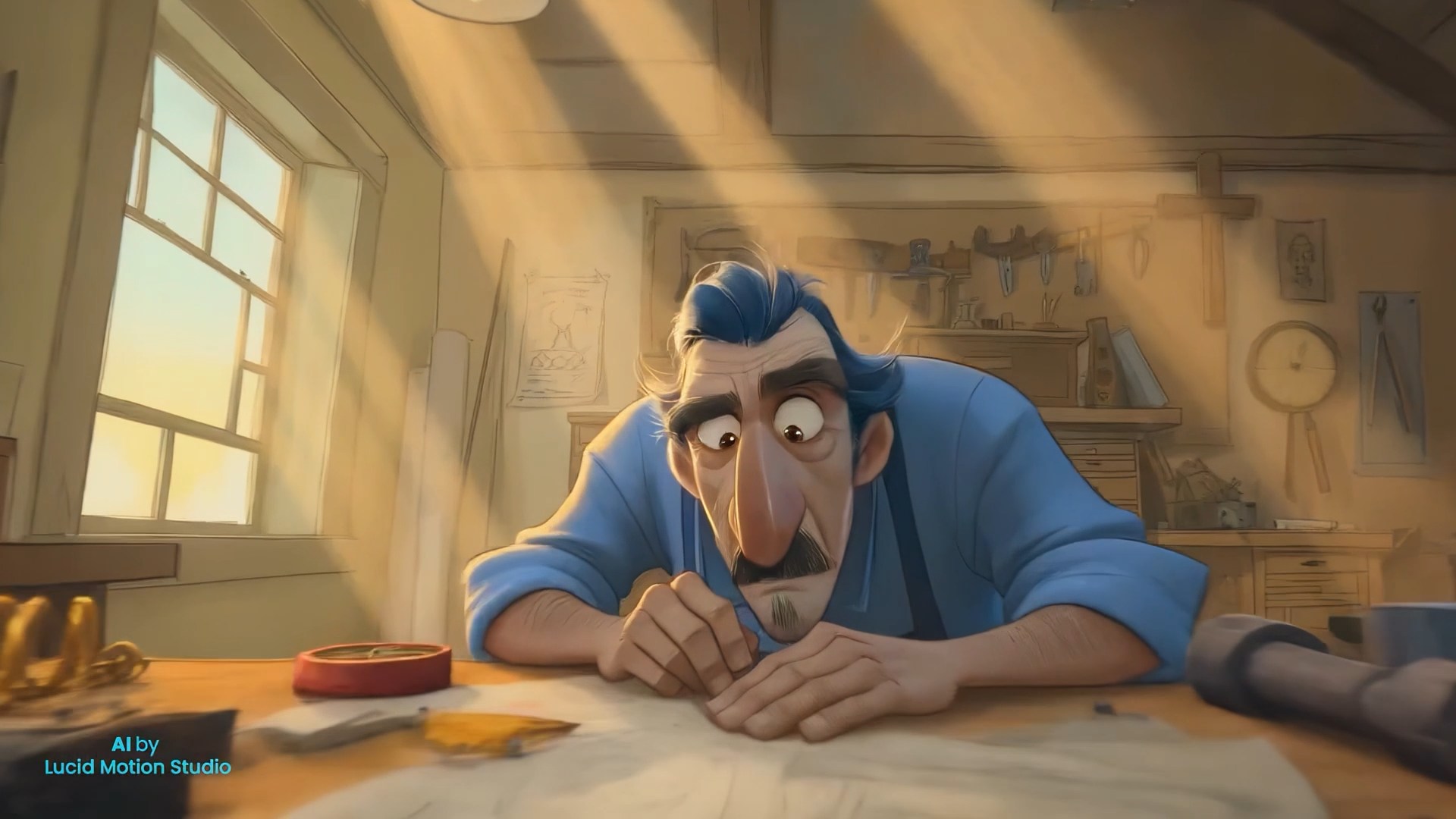 AI-powered animation showreel by Lucid Motion Studio